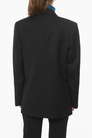 Giacca Doppiopetto Oversize in Lana