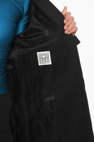 Giacca Doppiopetto Oversize in Lana