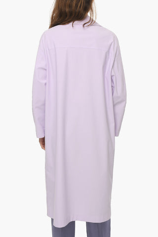 Maxi patch Pockets Single-Breasted Coat