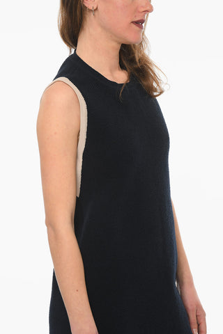 Vestito In Maglia Con Cutout Sulla Schiena