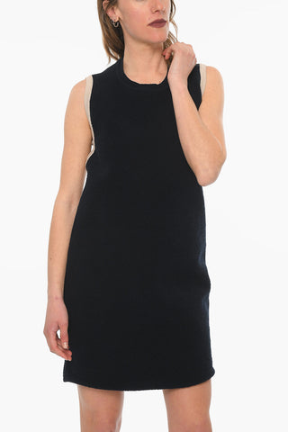 Vestito In Maglia Con Cutout Sulla Schiena