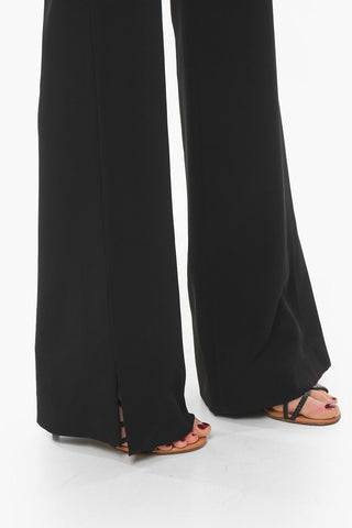 Pantaloni Palazzo CHARNEL con Spacchi Laterali