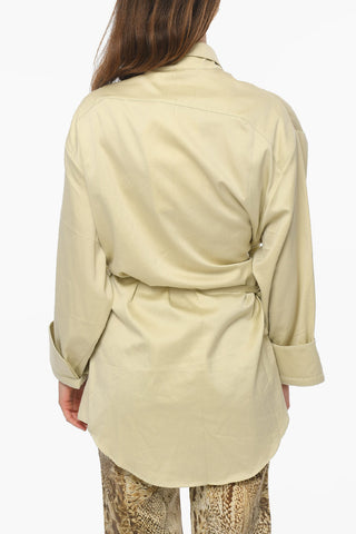 Cotton Wrap Shirt