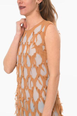 MM1 Double-layered Distressed Maxidress