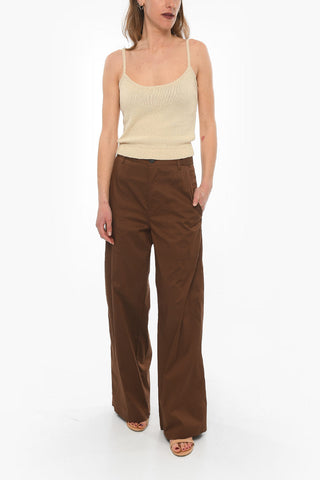 Pantaloni PINE CONE a 4 Tasche Vita Alta