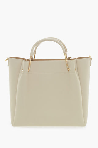 LOVE Borsa Tote in Pelle Vegan Con Logo Dorato