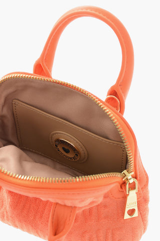 LOVE All Over Logo Embossed Terry Mini Bag