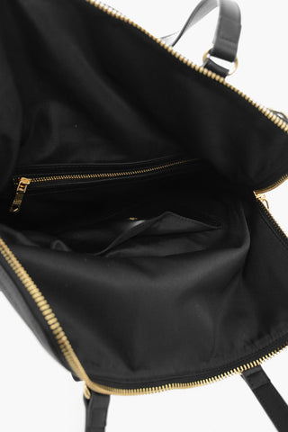 LOVE Nylon Handbag with Gold-toned Hardware