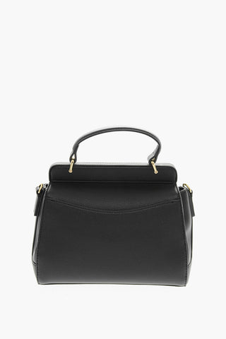 LOVE Borsa a Spalla in Ecopelle con Maxi Logo Dorato