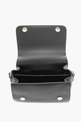 LOVE Borsa a Spalla in Ecopelle con Maxi Logo Dorato