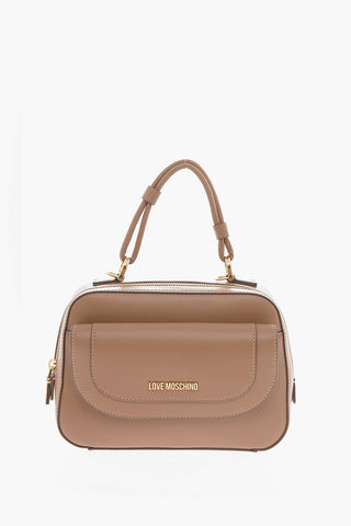 LOVE Vegan Leather Bag with Braided Handle