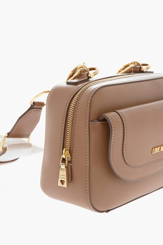 LOVE Vegan Leather Bag with Braided Handle