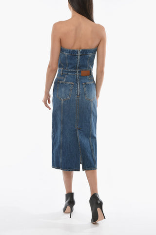 Vestito Tubino in Denim