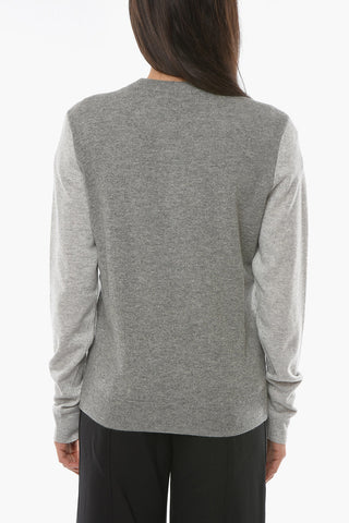 Cashmere Cardigan With Jewel Buttons