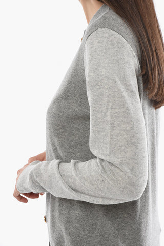 Cashmere Cardigan With Jewel Buttons