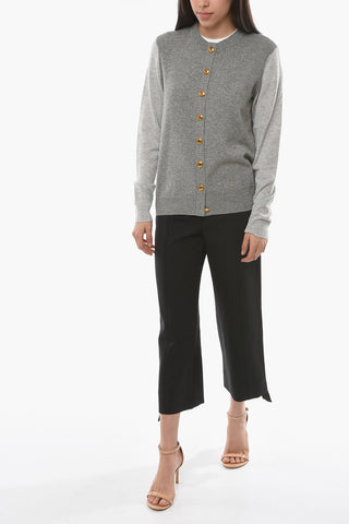 Cashmere Cardigan With Jewel Buttons