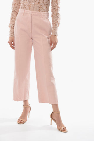 Jeans A Vita Alta Wide Fit