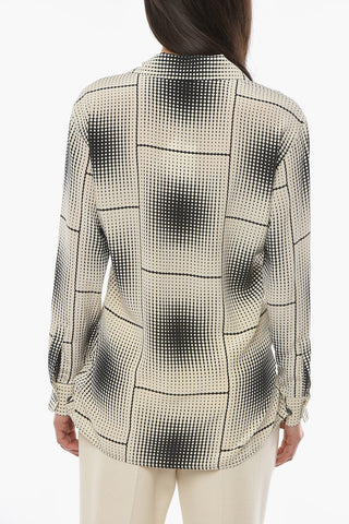 LIMITED EDITION Patterned Silk Shirt with Breast Pocket