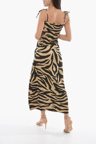 Petticoat Dress ZEBRA TWISTED with Adjustable Straps