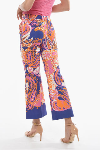 Pantaloni SANDY Motivo Antemio a Vita Regolare