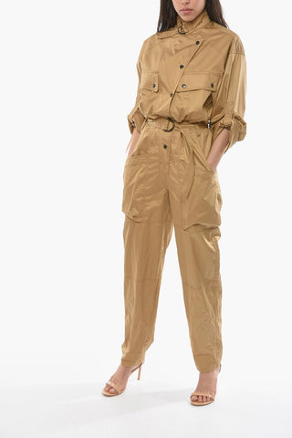 Jumpsuit FLORINE in Cotone con Tasche Utility e Cintura