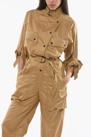 Jumpsuit FLORINE in Cotone con Tasche Utility e Cintura