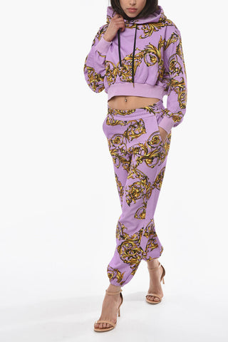 Joggers Stampati GARLAND In Cotone Garzato
