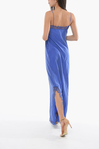 Silk Dress with Petticoat