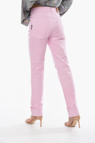 Cuffed Ankles Regular Fit Jeans
