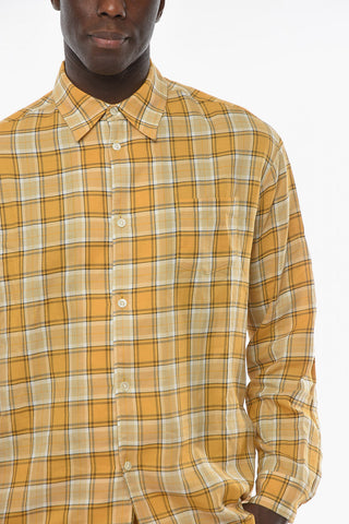 UNDERCOVERISM Camicia in Cotone con Motivo Plaid Check