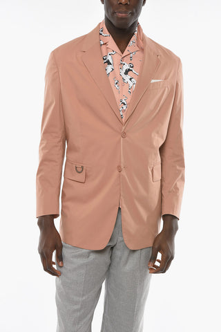 Lined Oversized Fit 2-Buttons Blazer