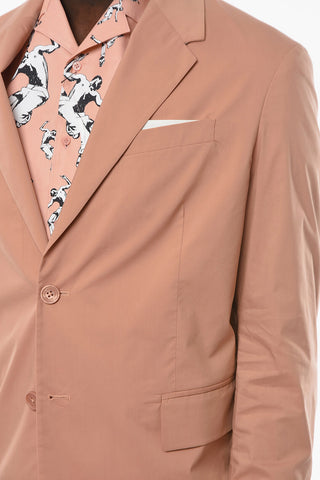 Lined Oversized Fit 2-Buttons Blazer