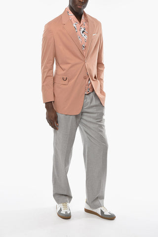 Lined Oversized Fit 2-Buttons Blazer