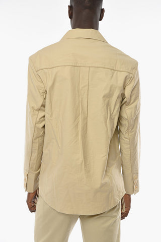 LE SPLASH Cotton Blend PACALO Unlined Blazer