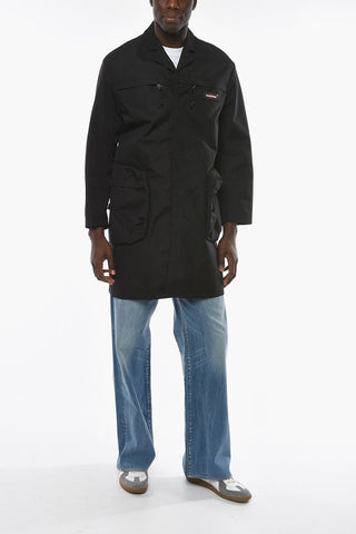 UNDERCOVER X EASTPAK Parka in Nylon con Maxitasche