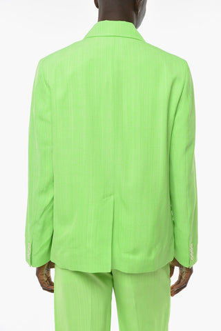 LE SPLASH Notch Lapel BACIO Silk Blend Blazer