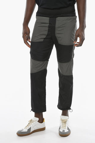 Pantaloni Slim Fit con Elastico in Vita e Dettaglio Tasche a Contrasto