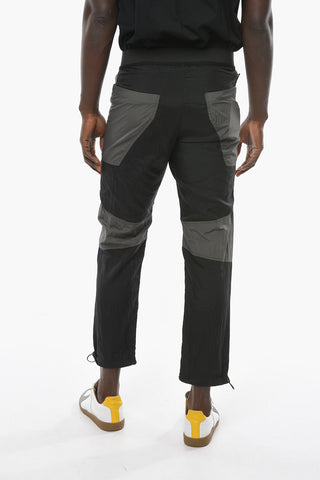 Pantaloni Slim Fit con Elastico in Vita e Dettaglio Tasche a Contrasto