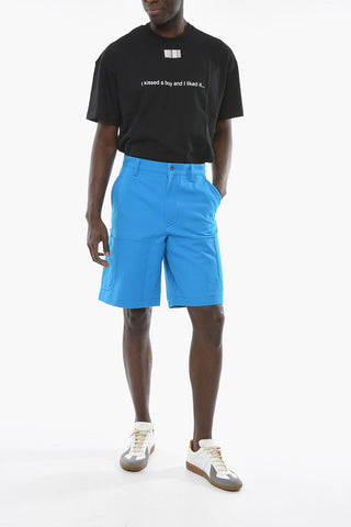 LE SPLASH Cotton GIARDINO Cargo Shorts