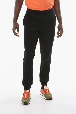 Stretch Cotton MILO Joggers with Embossed Logo