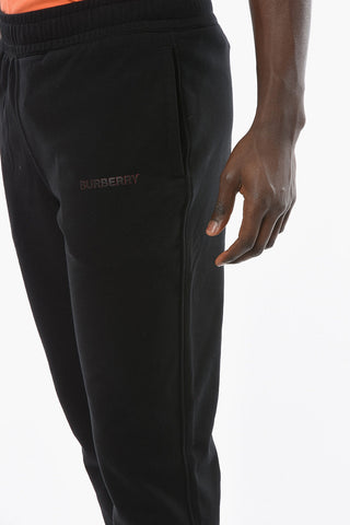 Stretch Cotton MILO Joggers with Embossed Logo