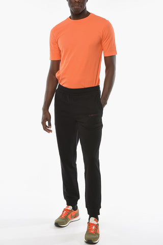 Stretch Cotton MILO Joggers with Embossed Logo