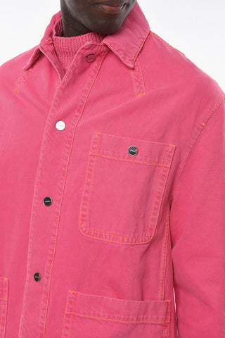 LE SPLASH Giubbotto DE-NIMES in Denim con Taschino