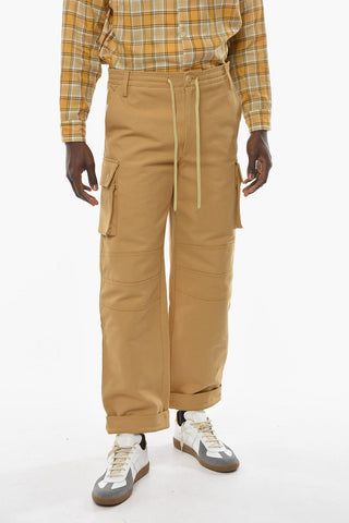LE SPLASH Zipped Ankle GIARDINO Cotton Cargo Pants