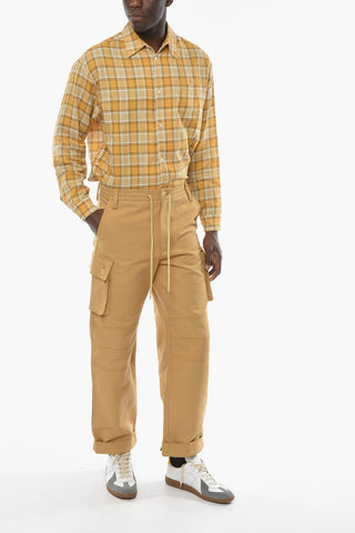 LE SPLASH Zipped Ankle GIARDINO Cotton Cargo Pants