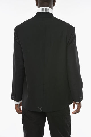 Flap Pocket KIMONO Virgin Wool Blazer