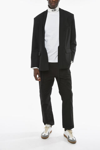 Flap Pocket KIMONO Virgin Wool Blazer