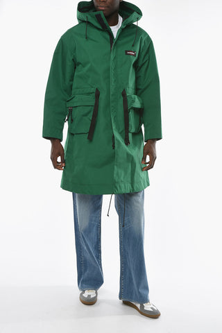 UNDERCOVER X EASTPAK Parka in Nylon con Maxitasche