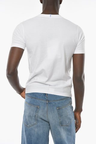 MCQ N.0 Crew-neck T-shirt with Embossed Detailing