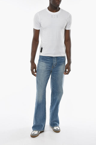 MCQ N.0 Crew-neck T-shirt with Embossed Detailing